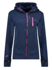 ANAPURNA Bluza "Telectrana" w kolorze granatowym rozmiar: S. Niebieskie bluzy damskie ANAPURNA, s, bez wzorów, bez kaptura. Za 139.54 zł.