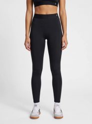 Damskie legginsy Hummel Nova. Czarne legginsy damskie Hummel, xs, bez wzorów, z materiału. Za 214.50 zł.
