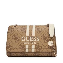 Torebka Guess. Brązowe torebki klasyczne damskie Guess, bez dodatków. Za 399.99 zł.