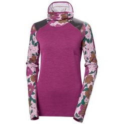 Bluza damska z kapturem Helly Hansen Lifa Midweight BLC. Czerwone bluzy damskie Helly Hansen, l, bez wzorów, ze skóry, z kapturem. Za 617.50 zł.