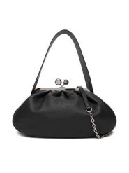 Weekend Max Mara Torebka 2615511174600 Granatowy. Niebieskie torebki wieczorowe damskie Weekend Max Mara, bez wzorów, ze skóry, bez dodatków. Za 1,839.00 zł.