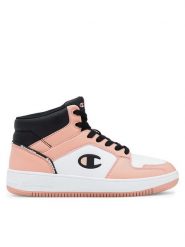 Champion Sneakersy Rebound 2.0 Mid Cut S S11471-PS013 Różowy. Czerwone obuwie sportowe damskie Champion, ze skóry, bez zapięcia. W wyprzedaży za 199.99 zł.