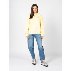 Bluza trekking damska Bakum. Żółte bluzy damskie Fila, s, bez wzorów, z bawełny, bez kaptura. Za 303.00 zł.