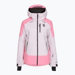 Kurtka narciarska damska SCOTT Ultimate GTX. Czerwone kurtki sportowe damskie Scott, na zimę, s, bez wzorów, z gore-texu, bez kaptura. Za 1,399.00 zł.