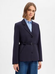Msch Copenhagen Marynarka - MSCHFreylia Kobiety Sztuczne włókno niebieski, M. Niebieskie marynarki i żakiety damskie MSCH Copenhagen, m, bez wzorów, z włókna. Za 329.95 zł.