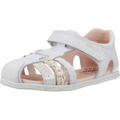 Sandały PABLOSKY 067200P Biały. Białe sandały damskie Pablosky, bez wzorów, ze skóry, bez obcasa, bez zapięcia. Za 271.99 zł.