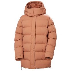 Damska długa kurtka z kapturem Helly Hansen Aspire. Brązowe kurtki damskie Helly Hansen, m, bez wzorów, z materiału, z kapturem. Za 1,181.00 zł.