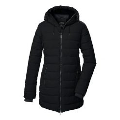 Parka dla kobiet Killtec Kow 55 Qltd. Czarne parki damskie Killtec, na zimę, s, z materiału, bez kaptura. Za 654.25 zł.