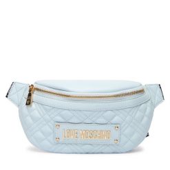 Nerka LOVE MOSCHINO. Niebieskie nerki i saszetki damskie Love Moschino, bez wzorów. Za 679.99 zł.