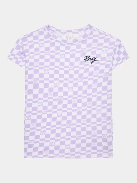 Roxy Sukienka codzienna Ride In Paradise ERGX603039 Fioletowy Regular Fit. Fioletowe sukienki dziewczęce Roxy, bez wzorów, z bawełny, bez ramiączek, proste. Za 79.99 zł.