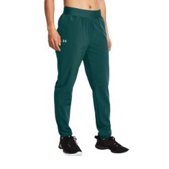 Spodnie treningowe damskie Under Armour Sport High Rise Woven. Niebieskie obuwie sportowe damskie Under Armour, l, bez wzorów, na fitness i siłownię. Za 189.99 zł.