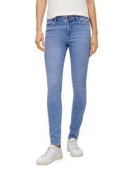 S.OLIVER RED LABEL Dżinsy - Skinny fit - w kolorze błękitnym rozmiar: 38/L28. Niebieskie jeansy damskie s.Oliver RED LABEL. Za 127.35 zł.