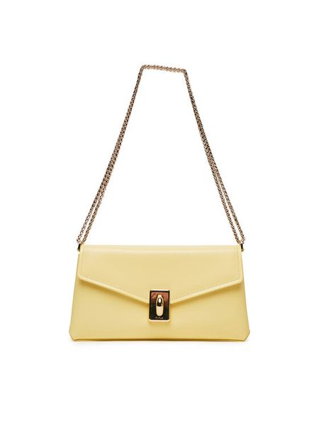Furla Torebka Meridiana WB01517 BX3227 3684S Żółty. Żółte torebki wieczorowe damskie Furla, bez wzorów, ze skóry, bez dodatków. Za 939.99 zł.