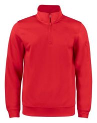 Clique Bluza Basic Active Half Zip z Poliestru – Red. Czerwone bluzy damskie CLIQUE, l, bez wzorów, bez kaptura. Za 166.52 zł.