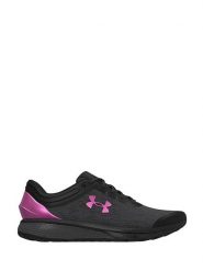 Under Armour Buty w kolorze czarno-różowym do biegania rozmiar: 40. Czarne obuwie sportowe damskie Under Armour, z materiału, bez zapięcia, do biegania. Za 156.61 zł.