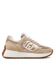 Liu Jo Sneakersy Lolo 17 BF4085 PX003 Beżowy. Brązowe obuwie sportowe damskie Liu Jo, ze skóry, bez zapięcia. Za 459.99 zł.