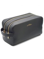 ATELIERS SAINT GERMAIN Skórzana kosmetyczka w kolorze czarnym - 27,5 x 15,5 x 12,5 cm rozmiar: onesize. Czarne kosmetyczki damskie ATELIERS SAINT GERMAIN, bez wzorów, z materiału. Za 347.99 zł.