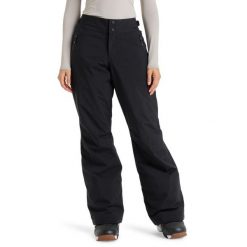 Spodnie do sportów zimowych techniczne damskie SNOWY CREST 10K. Czarne spodnie sportowe damskie Roxy, na zimę, bez wzorów, z materiału, narciarskie. Za 549.99 zł.