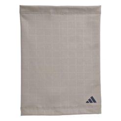 Dzianinowy komin na szyję. Białe kominy damskie Adidas, bez wzorów, z dzianiny. Za 129.00 zł.