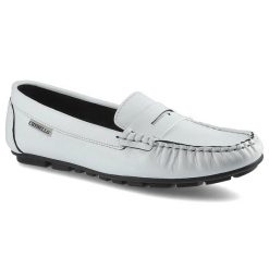 Białe Mokasyny Chebello Damskie Wygodne Buty. Białe mokasyny damskie CheBello, ze skóry, bez obcasa. Za 159.00 zł.