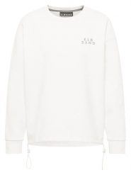 ELBSAND Bluza "Caris" w kolorze białym rozmiar: S. Białe bluzy damskie ELBSAND, s, bez wzorów, z bawełny, bez kaptura. Za 165.99 zł.