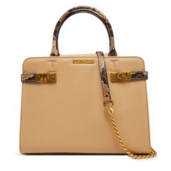 Torebka Steve Madden. Brązowe kuferki damskie Steve Madden, bez wzorów, bez dodatków. Za 359.99 zł.