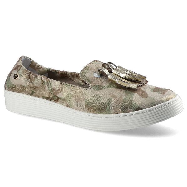 Beżowe Mokasyny Lemar Damskie Skórzane Obuwie. Brązowe mokasyny damskie Lemar, na lato, bez obcasa. Za 179.00 zł.