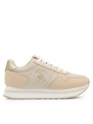 Beverly Hills Polo Club Sneakersy BHPC042W Beżowy. Brązowe obuwie sportowe damskie Beverly Hills Polo Club, z materiału, bez zapięcia. Za 159.99 zł.