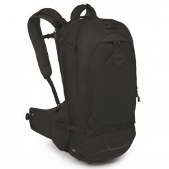 Plecak rowerowy Osprey Escapist 25 czarny S/M. Czarne plecaki Osprey, bez wzorów. Za 638.30 zł.
