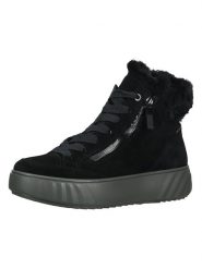 Ara Shoes Skórzane sneakersy w kolorze czarnym rozmiar: 41. Czarne obuwie sportowe damskie Ara Shoes, z materiału, za kostkę, bez zapięcia. Za 237.17 zł.