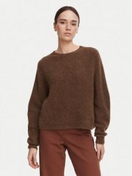 Marella Sweter Giunco 2623366322 Brązowy Loose Fit. Brązowe swetry klasyczne damskie Marella, s, z syntetyku, bez kołnierzyka. Za 939.99 zł.
