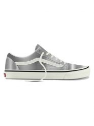 Vans Skórzane sneakersy "Old Skool" w kolorze srebrnym rozmiar: 40. Szare obuwie sportowe damskie Vans, bez zapięcia. Za 202.03 zł.