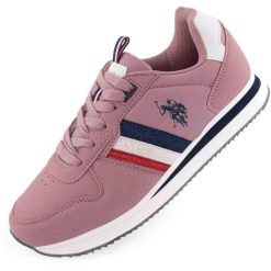 Modne i Wygodne Sneakersy Damskie U.S. Polo Assn. Różowe 38. Brązowe obuwie sportowe damskie U.S. Polo Assn., ze skóry ekologicznej, bez zapięcia, trekkingowe. Za 321.99 zł.