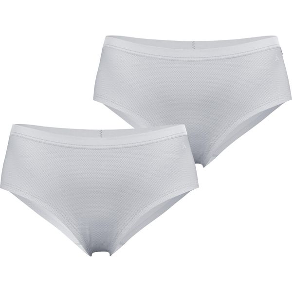 Majtki tech. damskie Odlo Panty ACTIVE EVERYDAY ECO 2PACK. Czarne bokserki damskie ODLO, bez wzorów, z materiału. Za 177.70 zł.