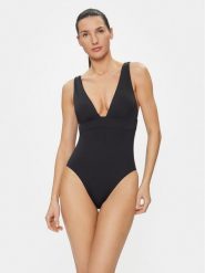 Lauren Ralph Lauren Strój kąpielowy 20201109 Czarny. Czarne stroje jednoczęściowe Lauren Ralph Lauren, bez wzorów, z syntetyku. Za 699.99 zł.