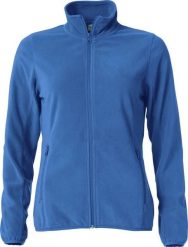 Clique Damska Kurtka Micro Fleece - 100% Poliester, Antypiling. Niebieskie kurtki sportowe damskie CLIQUE, xl, bez wzorów, z poliesteru, bez kaptura. Za 161.81 zł.
