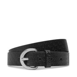 Pasek Damski Calvin Klein. Czarne paski damskie Calvin Klein, bez wzorów. Za 139.99 zł.