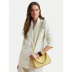 Torebka LAUREN RALPH LAUREN. Żółte torebki klasyczne damskie Lauren Ralph Lauren, bez dodatków. Za 1,069.00 zł.