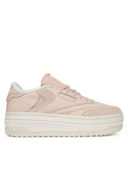 Reebok Sneakersy CLUB C EXTRA 100221045 Różowy. Czerwone obuwie sportowe damskie Reebok, ze skóry, bez zapięcia. Za 359.99 zł.