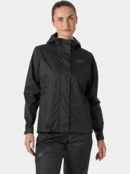 Płaszcz Przeciwdeszczowy Damski Helly Hansen Loke 2.0. Czarne płaszcze damskie Helly Hansen, m, bez wzorów, z poliamidu, bez kaptura. Za 559.00 zł.
