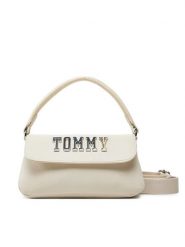 Tommy Jeans Torebka Tjw Everywhere Flap Crossover AW0AW17391 Beżowy. Brązowe torebki klasyczne damskie Tommy Jeans, z jeansu, bez dodatków. Za 239.99 zł.
