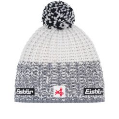 Czapka Eisbar Refocus Pompon MÜ SA. Szare czapki damskie Eisbär, bez wzorów, z dzianiny. Za 249.90 zł.