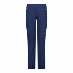 Spodnie narciarskie dla kobiet CMP. Niebieskie spodnie sportowe damskie CMP, na lato, bez wzorów, narciarskie. Za 367.49 zł.