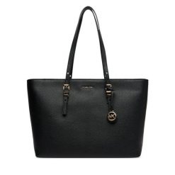 Torebka MICHAEL Michael Kors. Czarne shopper bag MICHAEL Michael Kors, bez wzorów, bez dodatków. Za 899.99 zł.