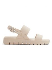 CALL IT SPRING Sandały w kolorze beżowym rozmiar: 39. Brązowe sandały damskie Call it Spring, bez wzorów, z otwartym noskiem, bez obcasa, bez zapięcia. Za 104.99 zł.