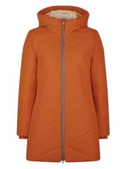Westfjord Parka funkcyjna "Hagavatn" w kolorze pomarańczowym rozmiar: S. Pomarańczowe parki damskie Westfjord, m, z polaru, bez kaptura. Za 202.50 zł.