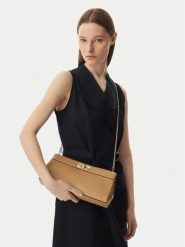 Tommy Hilfiger Torebka Th Modern Clutch AW0AW18727 Brązowy jasny. Brązowe torebki wieczorowe damskie Tommy Hilfiger, bez wzorów, ze skóry, bez dodatków. Za 529.99 zł.