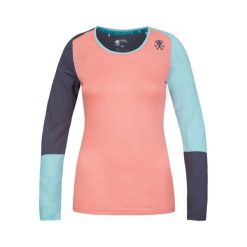 Damska koszulka z długim rękawem Rafiki Finale. Czerwone bluzki damskie RAFIKI, bez wzorów, sportowe, bez kołnierzyka, bez ramiączek. Za 262.00 zł.