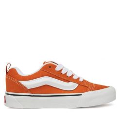 Tenisówki Vans. Brązowe trampki damskie Vans, bez wzorów, bez zapięcia. Za 259.99 zł.