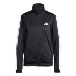 Damska bluza dresowa adidas Tricot 3-Stripes. Czarne bluzy damskie Adidas, m, bez wzorów, z dresówki, bez kaptura. Za 186.99 zł.